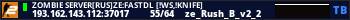 Zombie Server[RUS]ZE:FastDL [!ws,!knife]