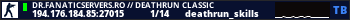 DR.FANATICSERVERS.RO // DeathRun Classic
