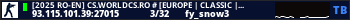 [2025 RO-EN] CS.WORLDCS.RO # [EUROPE | CLASSIC | FUN]