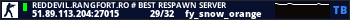 REDDEVIL.RANGFORT.RO # BEST RESPAWN SERVER