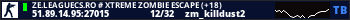 ZE.LeagueCS.Ro # Xtreme Zombie Escape (+18)