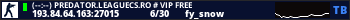 (30:50) PREDATOR.LEAGUECS.RO # VIP FREE