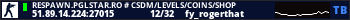 Respawn.PglStar.Ro # CSDM/LEVELS/COINS/SHOP